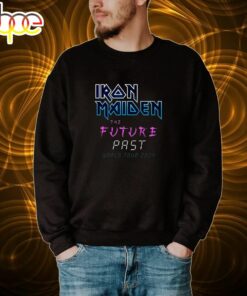 Iron Maiden The Future Past World Tour 2024 Logo Tshirt