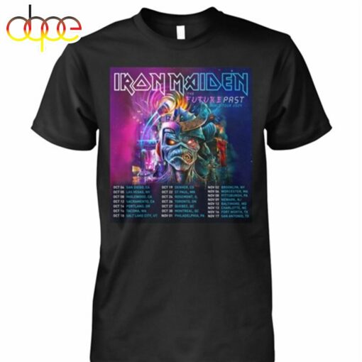 Iron Maiden The Future Past World Tour 2024 Shirt