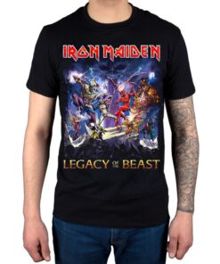 Iron Maiden Tour 2022 Legacy Of The Beast Final Frontier Killers Merch Men T-Shirt