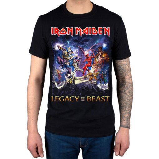 Iron Maiden Tour 2022 Legacy Of The Beast Final Frontier Killers Merch Men T-Shirt