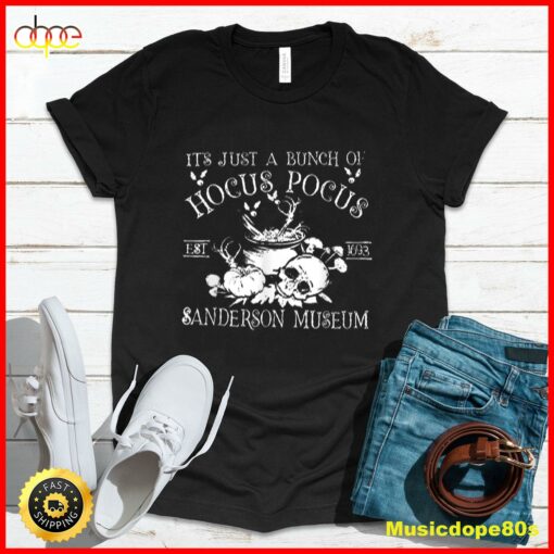 It’s Just A Bunch Of Hocus Pocus _ Halloween Tee T-Shirt (1)