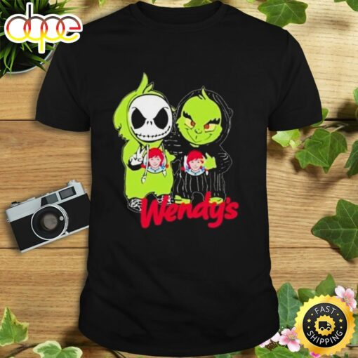 Jack Skellington And Grinch Wendy’s Shirt