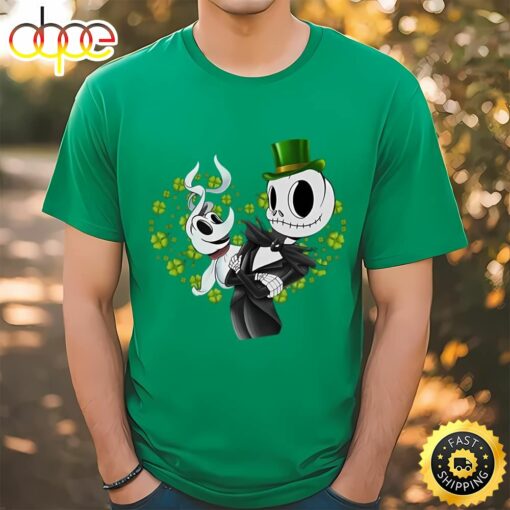 Jack Skellington and Zero Lucky T-Shirt