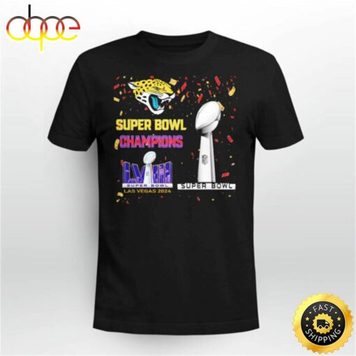 Jaguars Super Bowl Champions Lviii Las Vegas 2024 Shirt