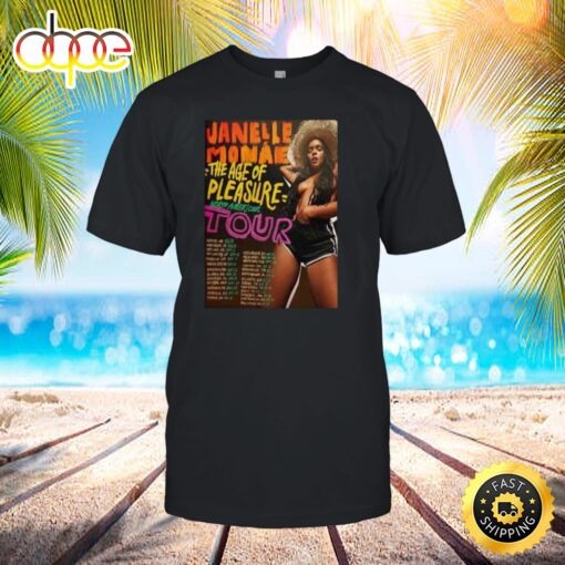 Janelle Monae The Age Of Pleasure North American Tour 2023 Shirt