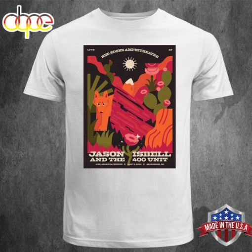 Jason Isbell And The 400 Unit Live In Morrison, CO On May 3, 2024 T-shirt