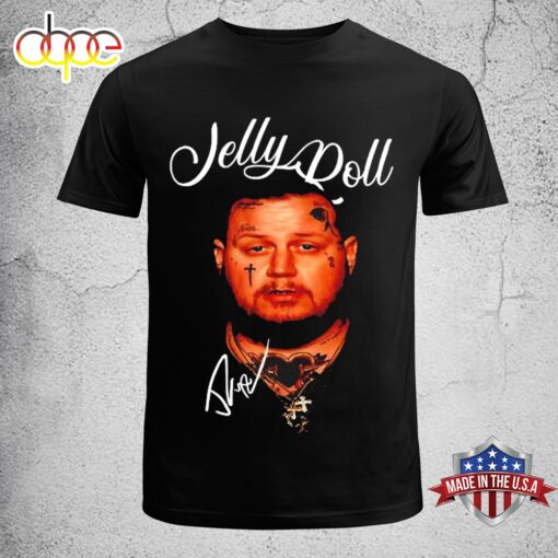 Jelly Roll Tour Music Signature 2024 Unisex T-Shirt