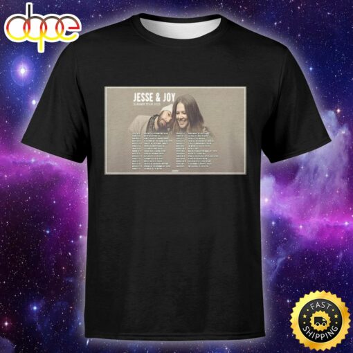 Jesse &amp Joy Extend 2023 Tour Dates Unisex T-Shirt