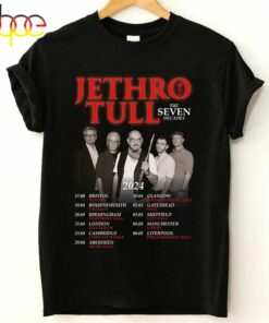 Jethro Tull T-Shirt Tour 2024 Music Shirt Unisex For Fans