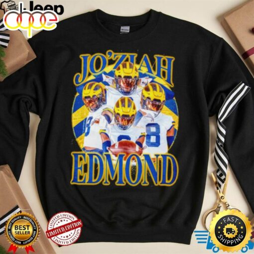 Jo’ziah Edmond Michigan Wolverines Football Vintage Shirt