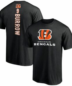 Joe Burrow Cincinnati Bengals Fanatics Branded Playmaker Black T-shirt