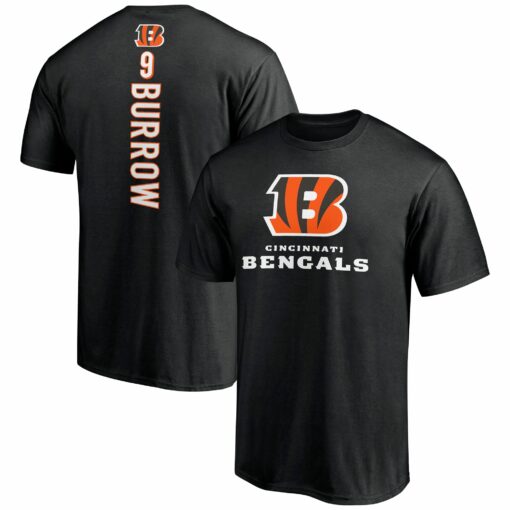 Joe Burrow Cincinnati Bengals Fanatics Branded Playmaker Black T-shirt