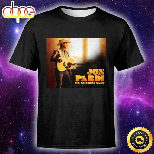 Jon Pardi Mr. Saturday Night World Tour Unisex T-Shirt