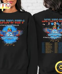 Journey 2024 Tour Freedom T-Shirt Toto Concert
