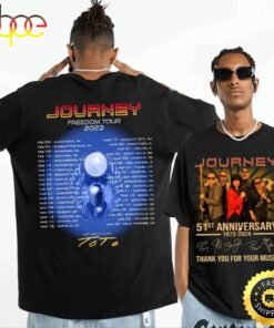 Journey 50th Anniversary Tour Shirt, Freedom Tour 2024