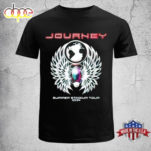 Journey Music 2024 Summer Stadium Tour Unisex T-Shirt