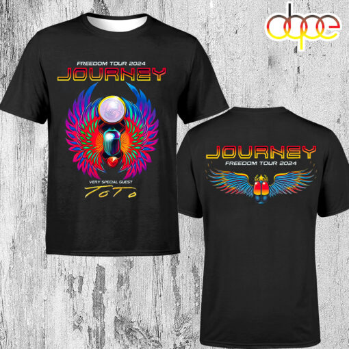 Journey Music Tour 2024 Unisex T-Shirt