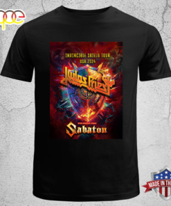 Judas Priest’s Invincible Shield Tour USA 2024 T-shirt