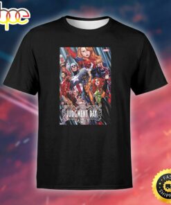 Judgment Day Avengers X-Men Enternals Unisex T-shirt Judgment Day Avengers X-Men Enternals Unisex T-shirt