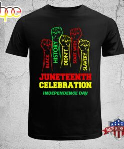 Juneteenth Black Americans Independence 1865 Unisex T-shirt
