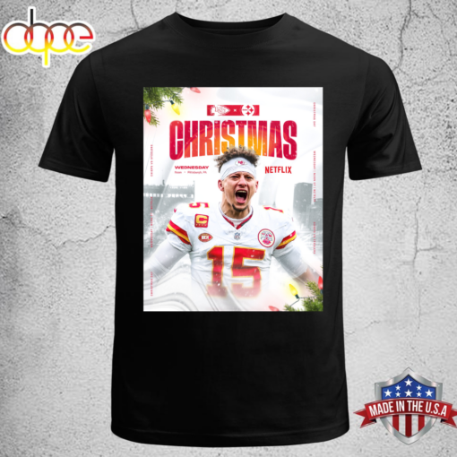 Kansas City Chiefs 2024 Colts Schedule Release Christmas T-shirt