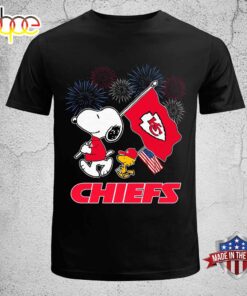 Kansas City Chiefs Happy 4th Of July Independence Day Unisex T-Shirt
