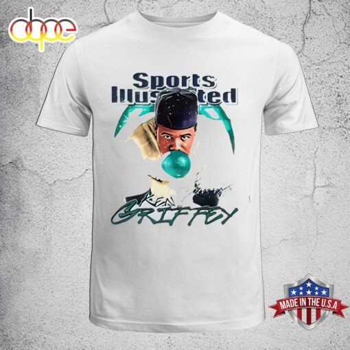 Ken Griffey Jr. Sports Illustrated &amp Seattle Bubblegum 2024 Unisex T-Shirt