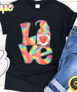 LGBT Love Gnome Valentine Day Couple Lesbian Gay Outfit Valentines Day T-shirt