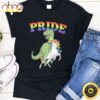 LGBT T-Rex Dinosaur Unicorn Gay Pride Rainbow LGBTQ Cute Valentines Day T-shirt