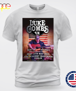LUKE COMBS UK Getting Old 2024 World Tour Unisex T-shirt