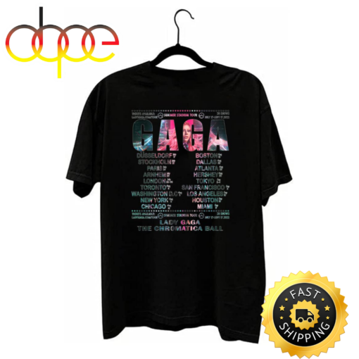 Lady Gaga Summer Tour – The Chromatica Ball 2022 T-Shirt