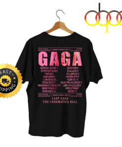 Lady Gaga The Chromatica Ball Tour 2022 T-Shirt