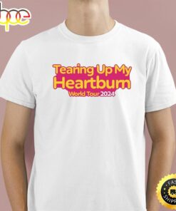 Lance Bass Tearing Up My Heartburn World Tour 2024 Shirt