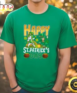 Leprechaun Riding Unicorn Happy St Patrick’s Day Shirt
