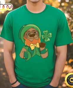 Leprechaun Sloth Cute St Patrick’s Day Animal Graphic Shirt