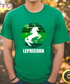 Lepricorn Leprechaun And Unicorn St Patricks Day T-shirt