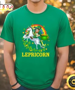 Lepricorn Leprechaun Unicorn T shirt St Patricks Day Girls T-Shirt