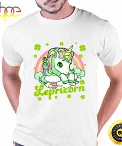Lepricorn Rainbow St Patricks Day Unicorn Teacher T-Shirt