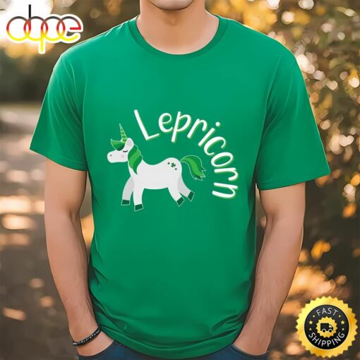 Lepricorn Unicorn St Patricks Day T-Shirt