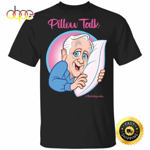 Leslie Jordan Pillow Talk T-shirt Black