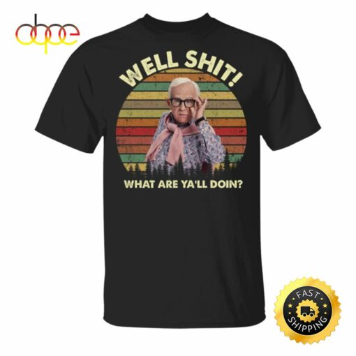 Leslie Jordan Well Shit Vintage Graphic T-Shirt