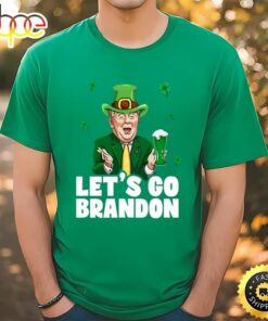 Let’s Go Brandon Trump St Patrick’s Day FJB Shirt
