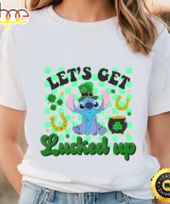 Let The Locked Up Funny Stitch St Patrick’s Day Shirt
