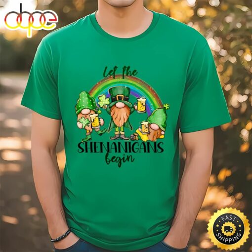 Let The Shenanigans Begin Gnomes T-Shirt