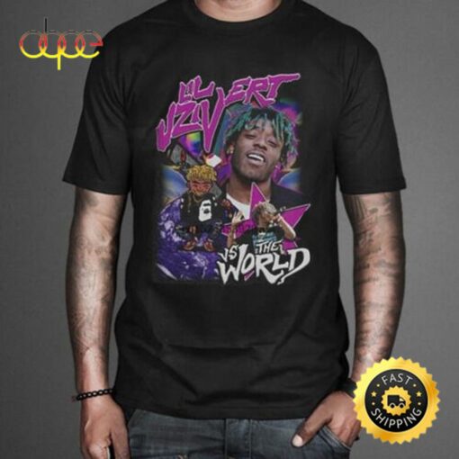 Lil Uzi Vert Inspired Hip hop Rap Tee Tour 2023 New  Black Unisex T-Shirt