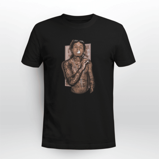 Lil Wayne Smoking Art Tshirt