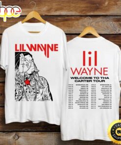 Lil Wayne Tour 2023 Unisex Black Shirt