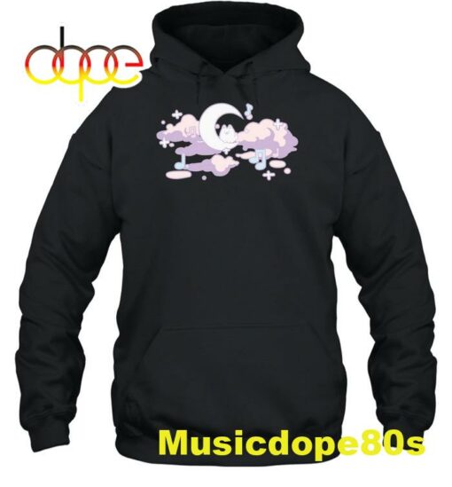 Lilypichu Black Comfi Beats Colorblock Hoodie