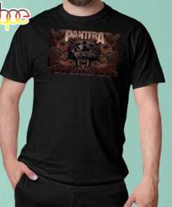 Lincoln, Ne February 14, 2024 Pantera Tour Poster Shirt