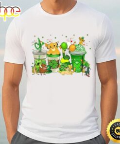 Lion King St Patrick’s Day Coffee Cup Lucky Coffee Latte Shirt